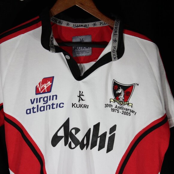 Kukri Asahi Beer, Virgin Atlantic, 30th Annv 2005 Rugby Jersey - Size Large - Picture 2 of 8